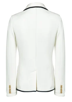 Holland Cooper Blazers|Jackets-Henley Blazer Cream