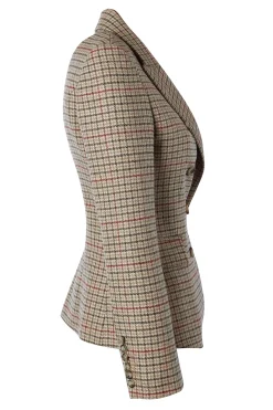 Holland Cooper Blazers|Jackets-Heritage Knightsbridge Blazer Charlton Tweed Horn Button