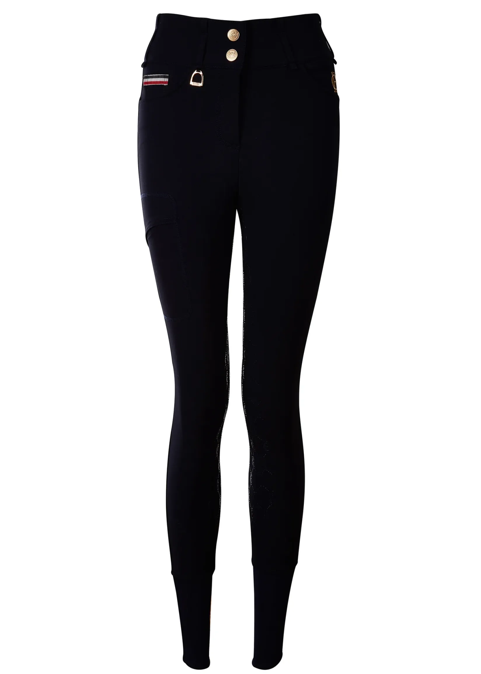 Holland Cooper Breeches|Training Wear-Hickstead Breeches Black