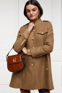 Holland Cooper Capes|Country Collection-Highbury Cape Coat Tawny