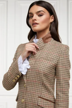 Holland Cooper Coats|In Stock Tailoring-Highgrove Coat Charlton Tweed