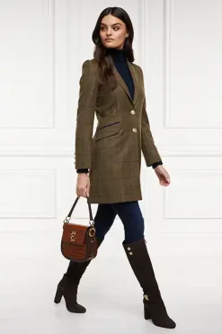 Holland Cooper Coats|In Stock Tailoring-Highgrove Coat Glen Green