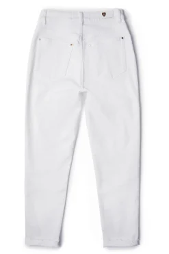 Holland Cooper Jeans|Wardrobe Staples-High Rise Slim Jean White