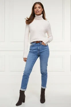 Holland Cooper Jeans-High Rise Slim Jean Vintage Indigo
