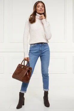 Holland Cooper Jeans-High Rise Slim Jean Vintage Indigo