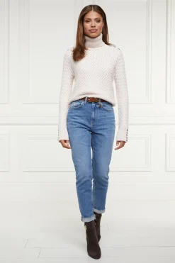 Holland Cooper Jeans-High Rise Slim Jean Vintage Indigo