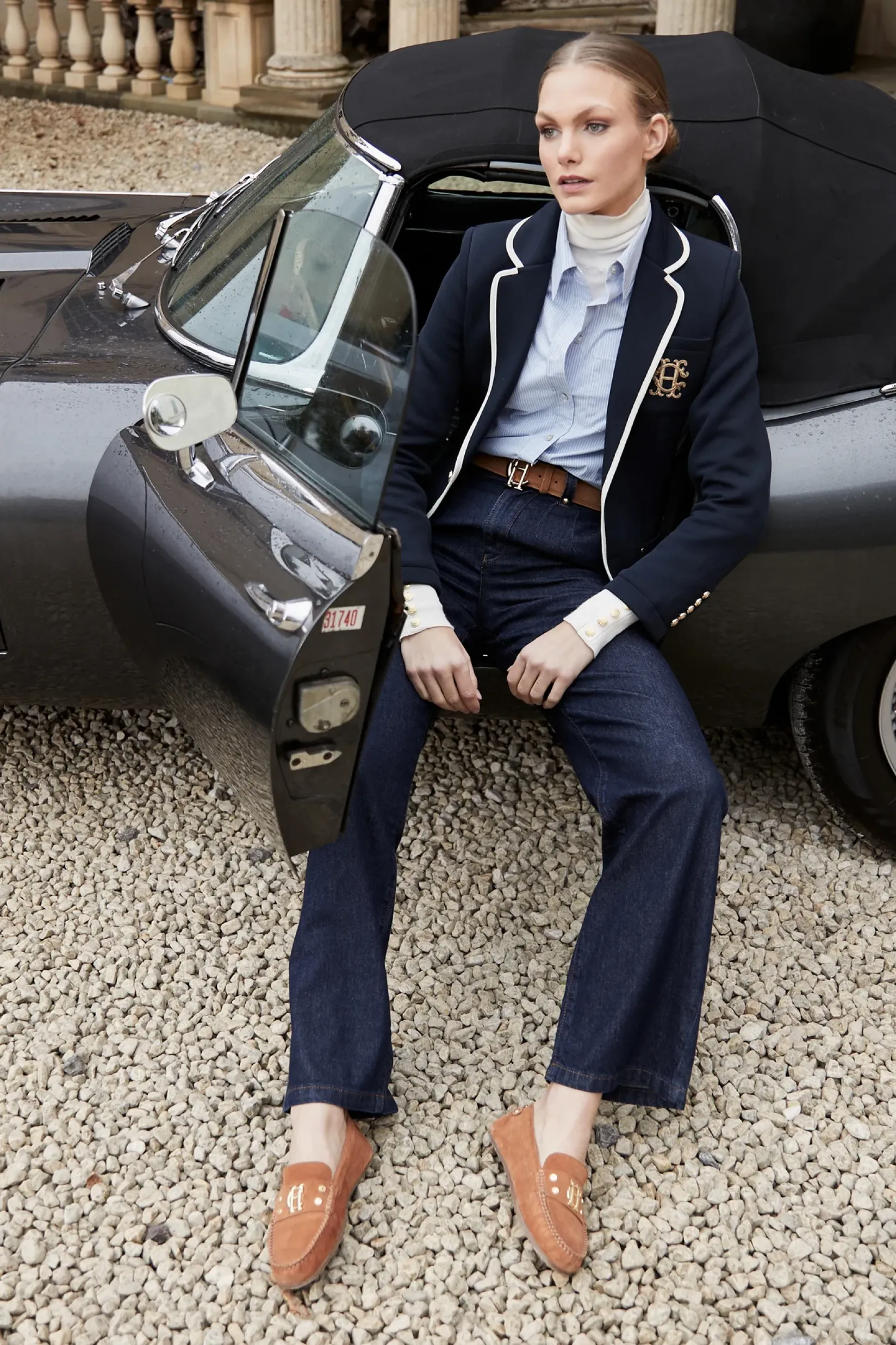 Holland Cooper Shop By Product|Jeans-High Waisted Straight Jean