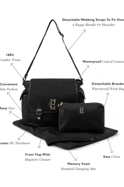 Holland Cooper Little Gifting|Shop By Collection-Hudson Changing Bag Black