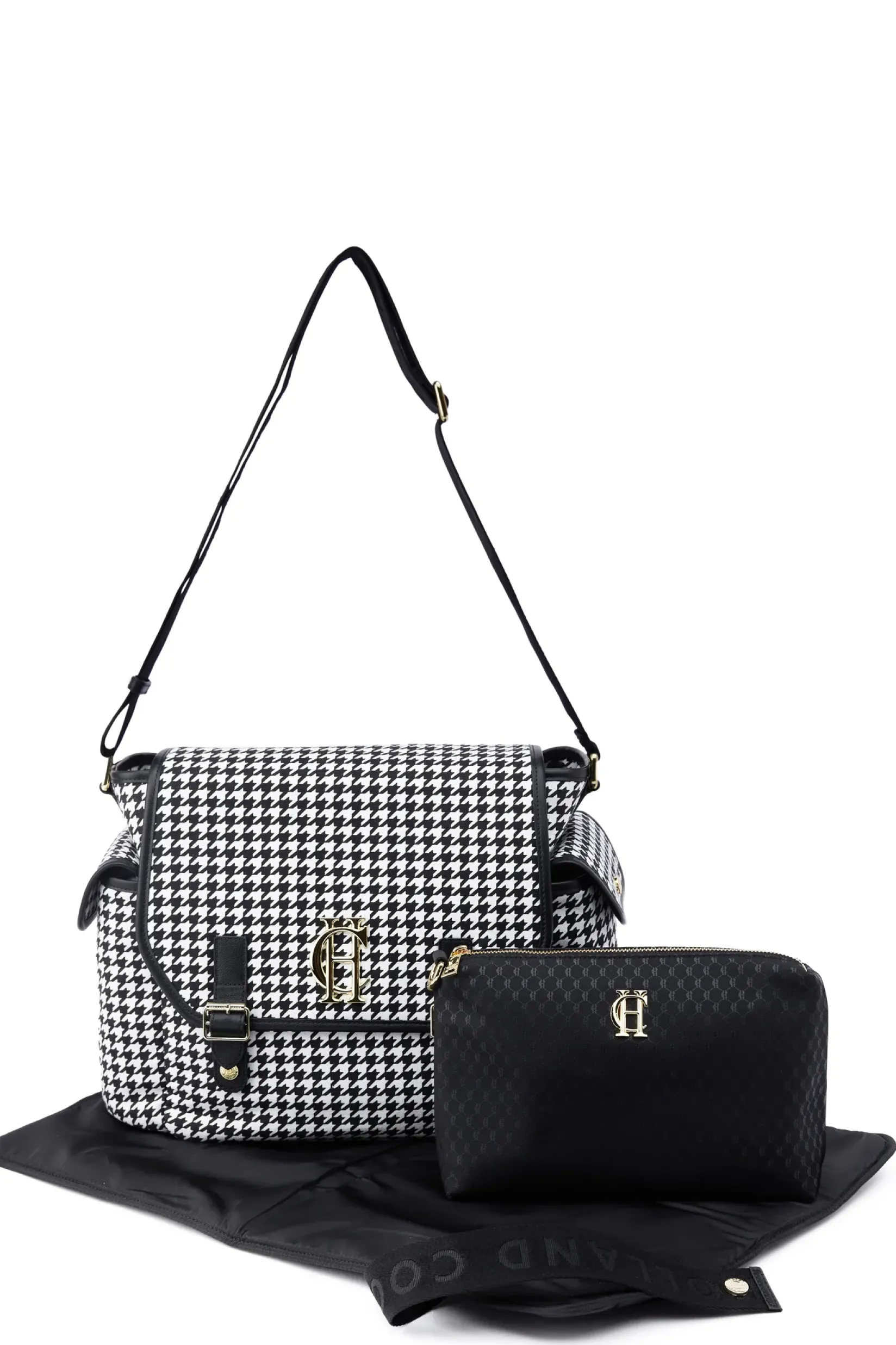 Holland Cooper Little Gifting|Shop By Collection-Hudson Changing Bag Houndstooth