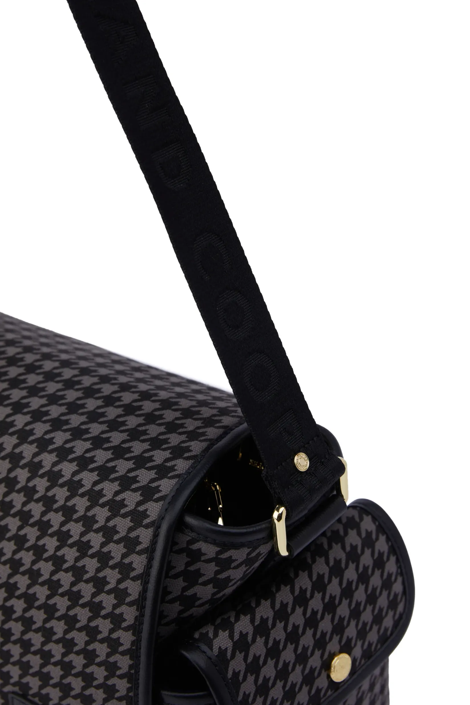 Holland Cooper Little Gifting|Shop By Collection-Hudson Changing Bag Grey Houndstooth