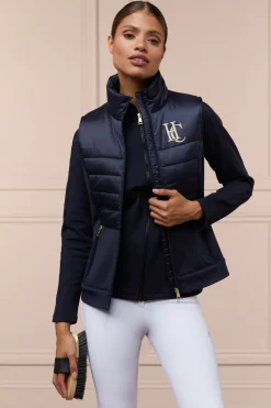 Holland Cooper Shop By Product|At The Stables-Hybrid Gilet Ink Navy