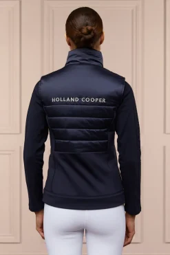 Holland Cooper Shop By Product|At The Stables-Hybrid Gilet Ink Navy