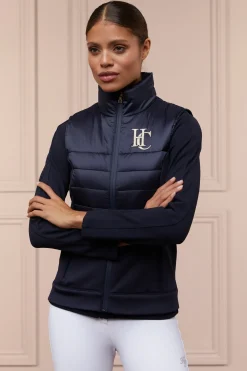 Holland Cooper Shop By Product|At The Stables-Hybrid Gilet Ink Navy