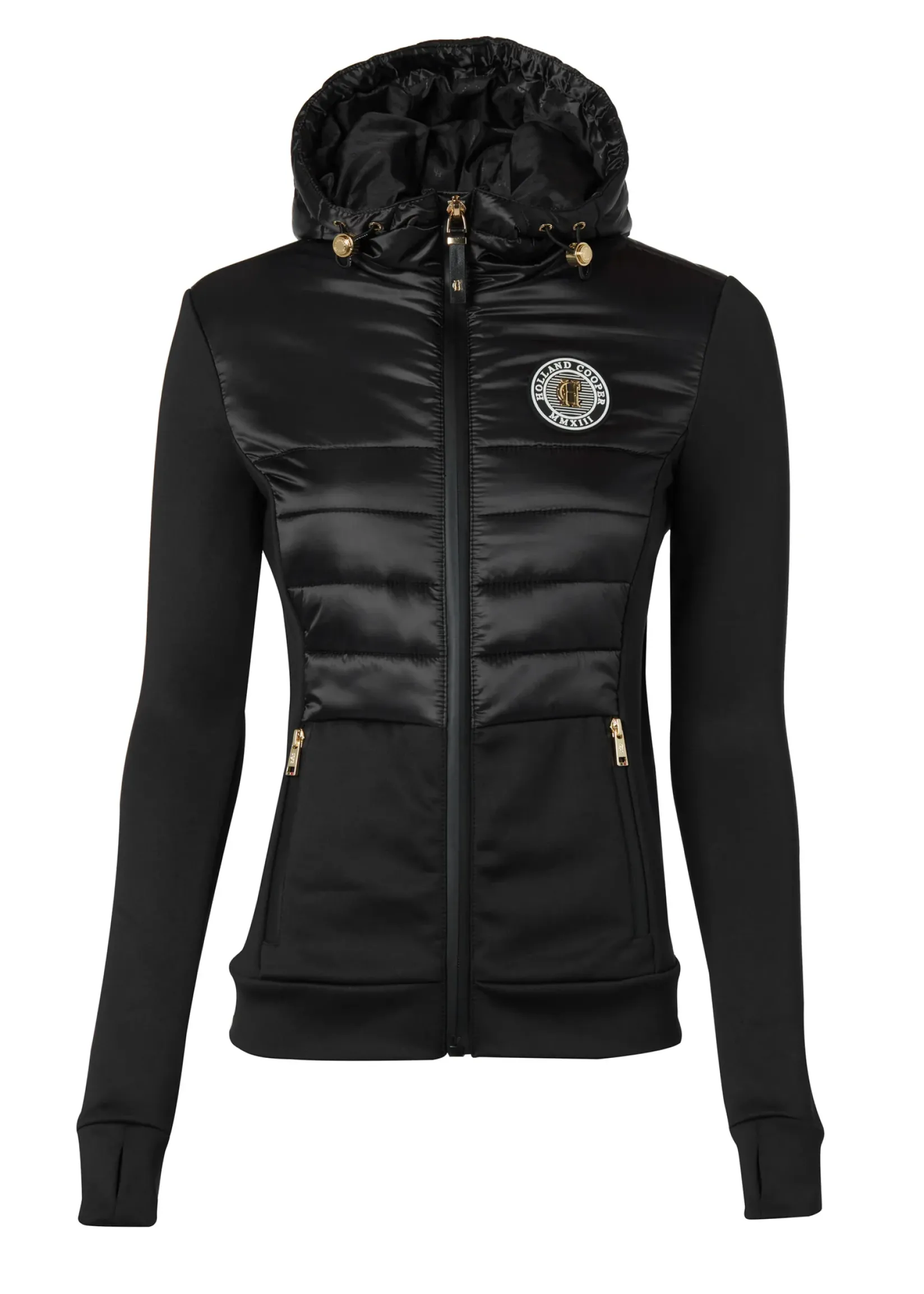 Holland Cooper Shop By Product|At The Stables-Hybrid Shell Jacket Black