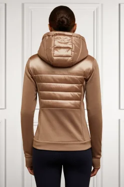 Holland Cooper Jackets|Shop By Product-Hybrid Shell Jacket Cappuccino