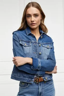 Holland Cooper Jackets-Iconic Denim Jacket