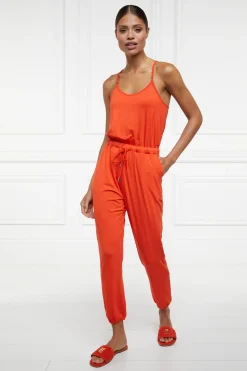 Holland Cooper Jumpsuits|Shop By Product-Iconic Jersey Jumpsuit Neroli