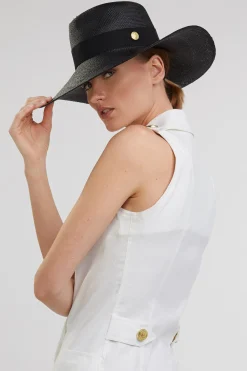 Holland Cooper Hats & Headbands|Hats & Headbands-Jessica Hat Black