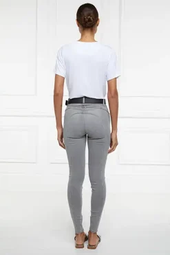 Holland Cooper Gifts For Her|Jeans-Jodhpur Jean Soft Grey