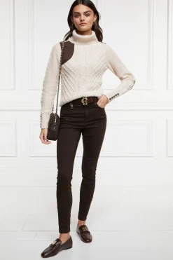 Holland Cooper Jeans|Country Collection-Jodhpur Jean Chocolate