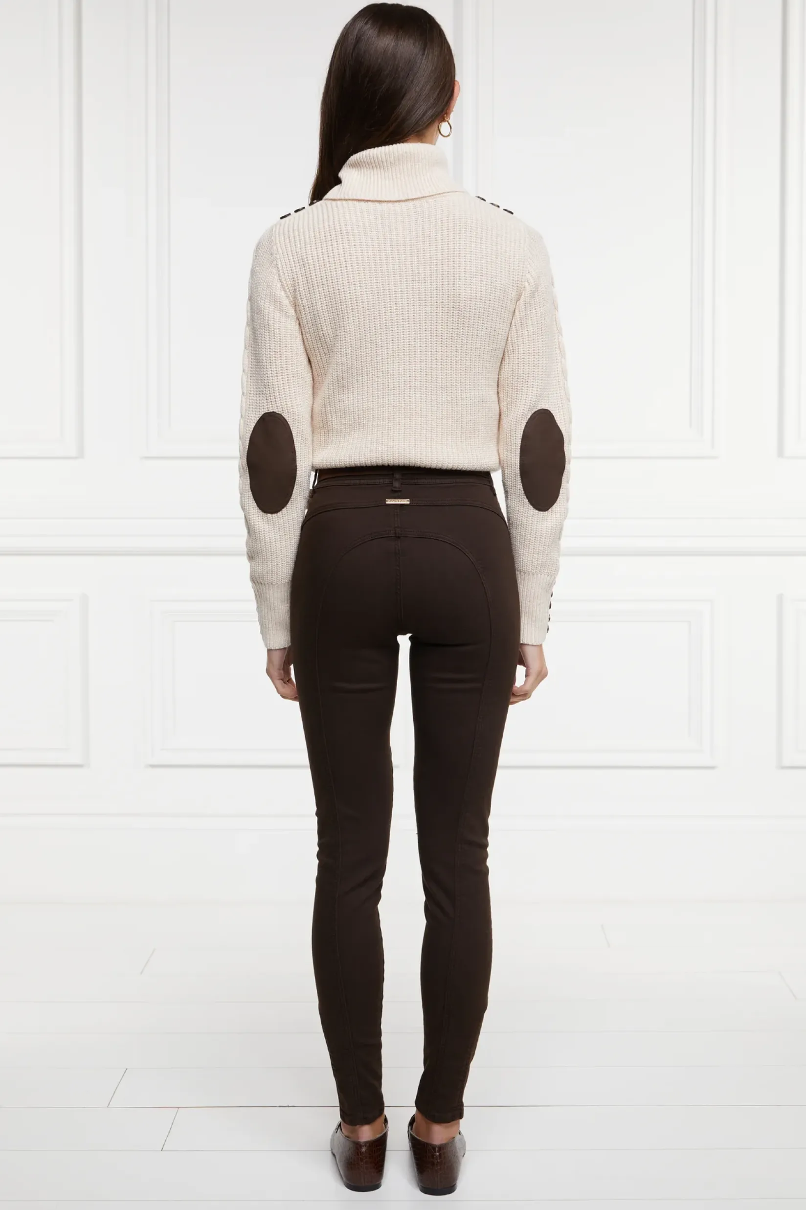 Holland Cooper Jeans|Country Collection-Jodhpur Jean Chocolate