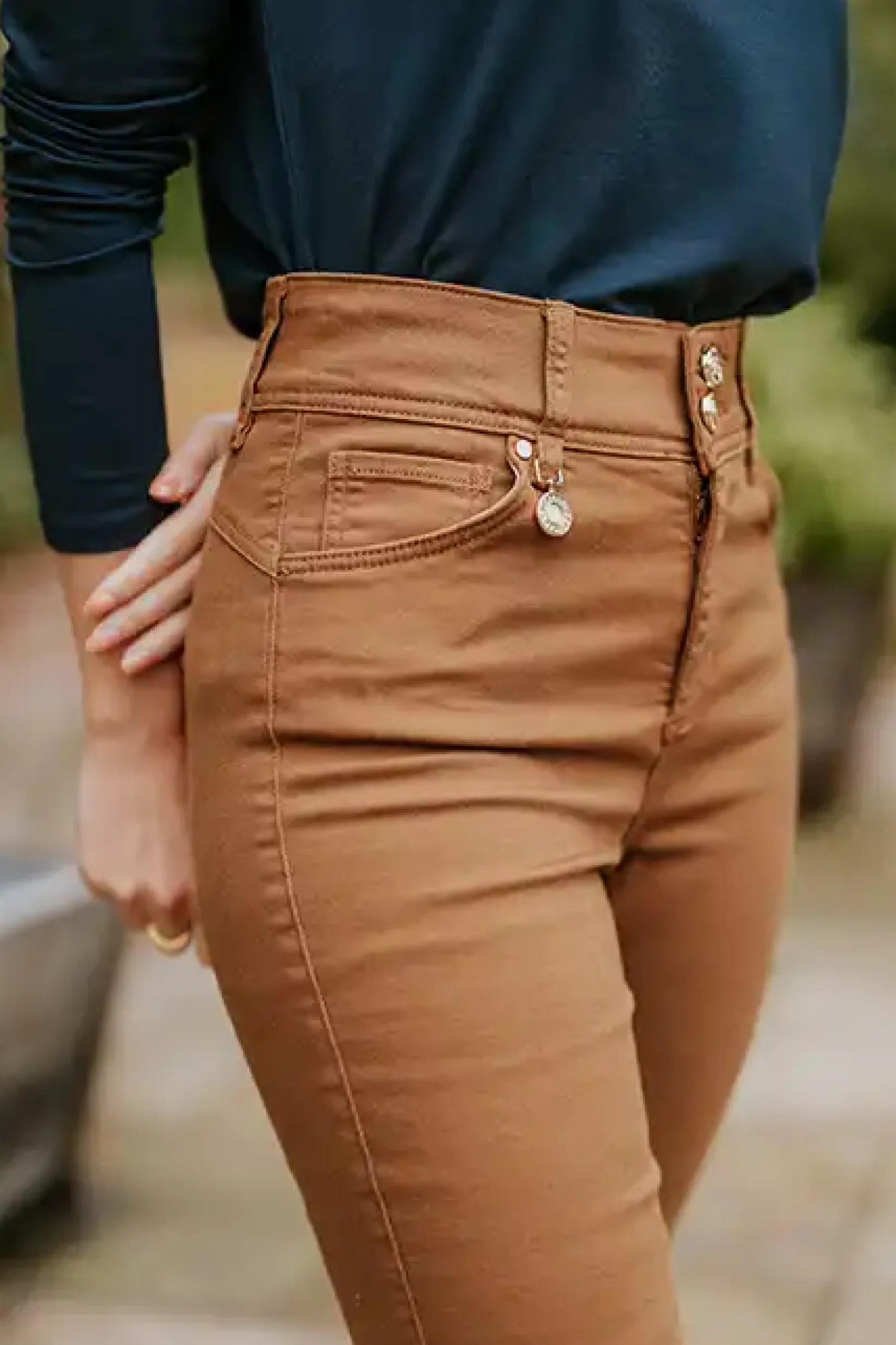 Holland Cooper Jeans|Seasonal Inspiration-Jodhpur Jean Dark Caramel