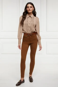 Holland Cooper Jeans|Seasonal Inspiration-Jodhpur Jean Dark Caramel