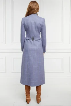 Holland Cooper Coats-Jubilee Longline Regency Coat Lavender