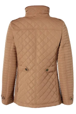 Holland Cooper Jackets|Shop By Product-Juliana Quilted Jacket Coffee