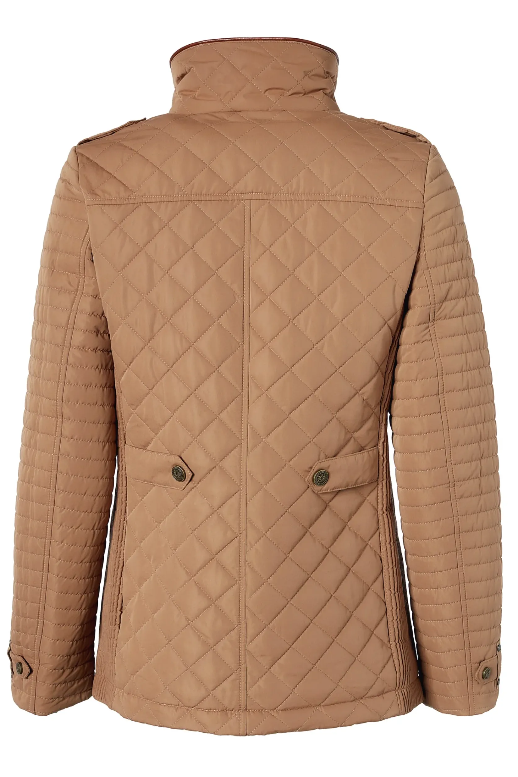 Holland Cooper Jackets|Shop By Product-Juliana Quilted Jacket Coffee