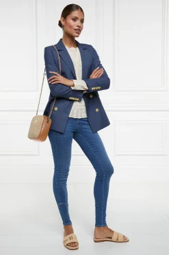 Holland Cooper Shop By Product|Knitwear-Kelsie Pointelle Knit Almond