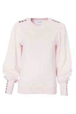 Holland Cooper Sweatshirts|Casualwear-Kelso Crew Palest Pink