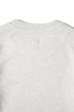 Holland Cooper Sweatshirts|Casualwear-Kelso Crew Grey Marl