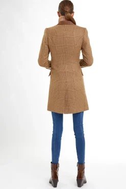 Holland Cooper In Stock Tailoring|Coats-Kempton Coat Tawny