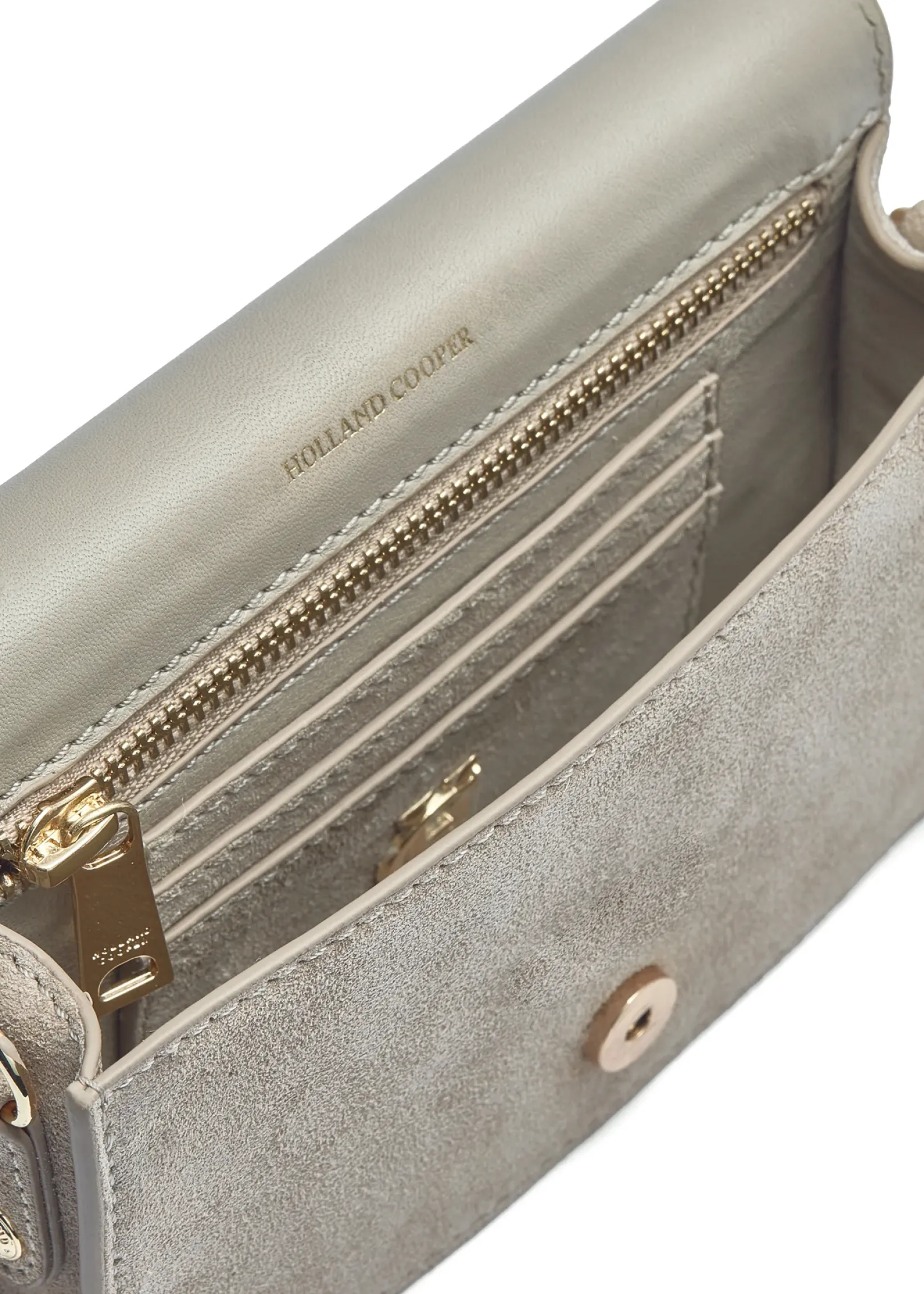 Holland Cooper Crossbody Bags|Bags-Kensington Crossbody Bag Taupe