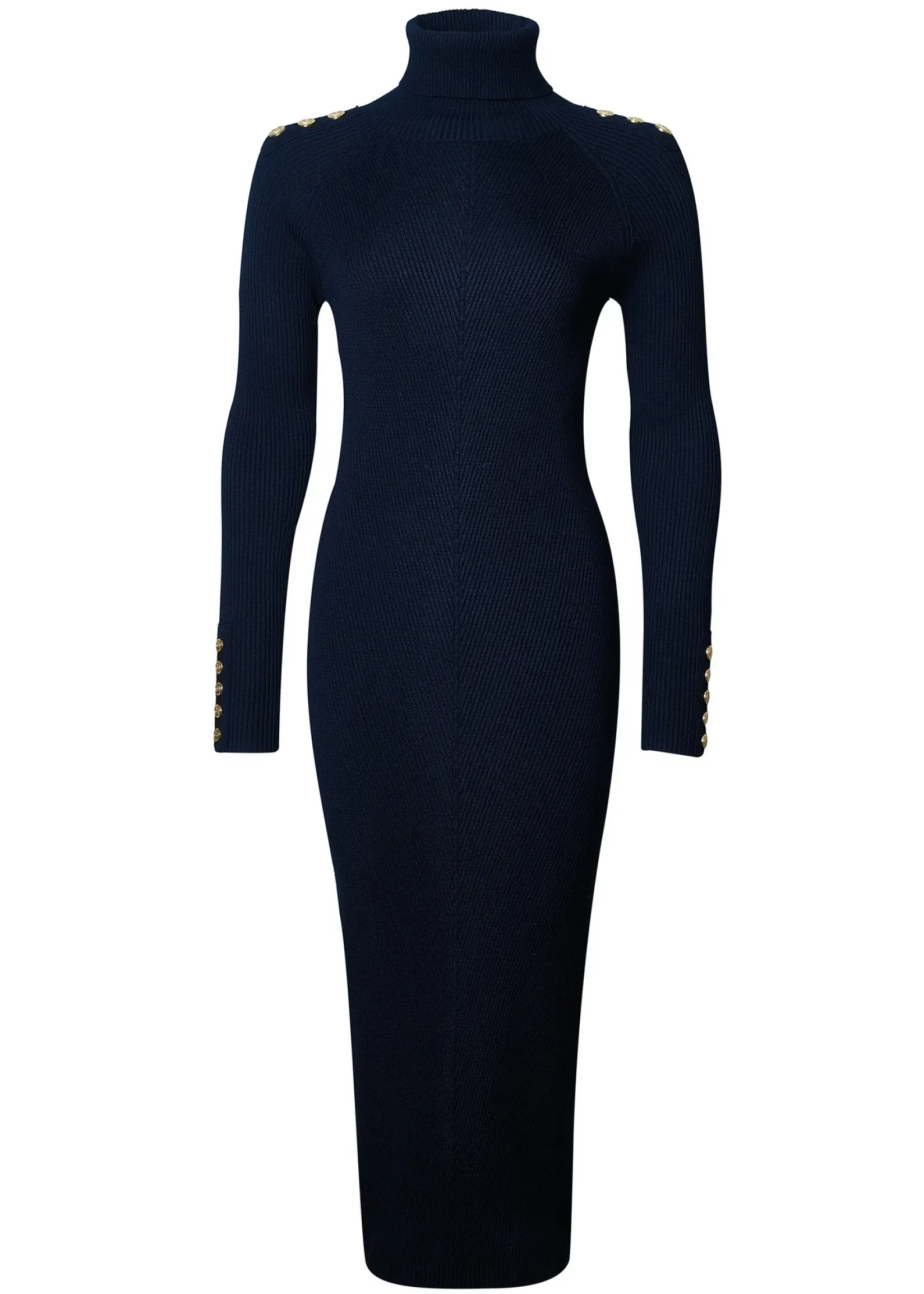 Holland Cooper Gifts For Her|Dresses-Kensington Midi Jumper Dress Ink Navy