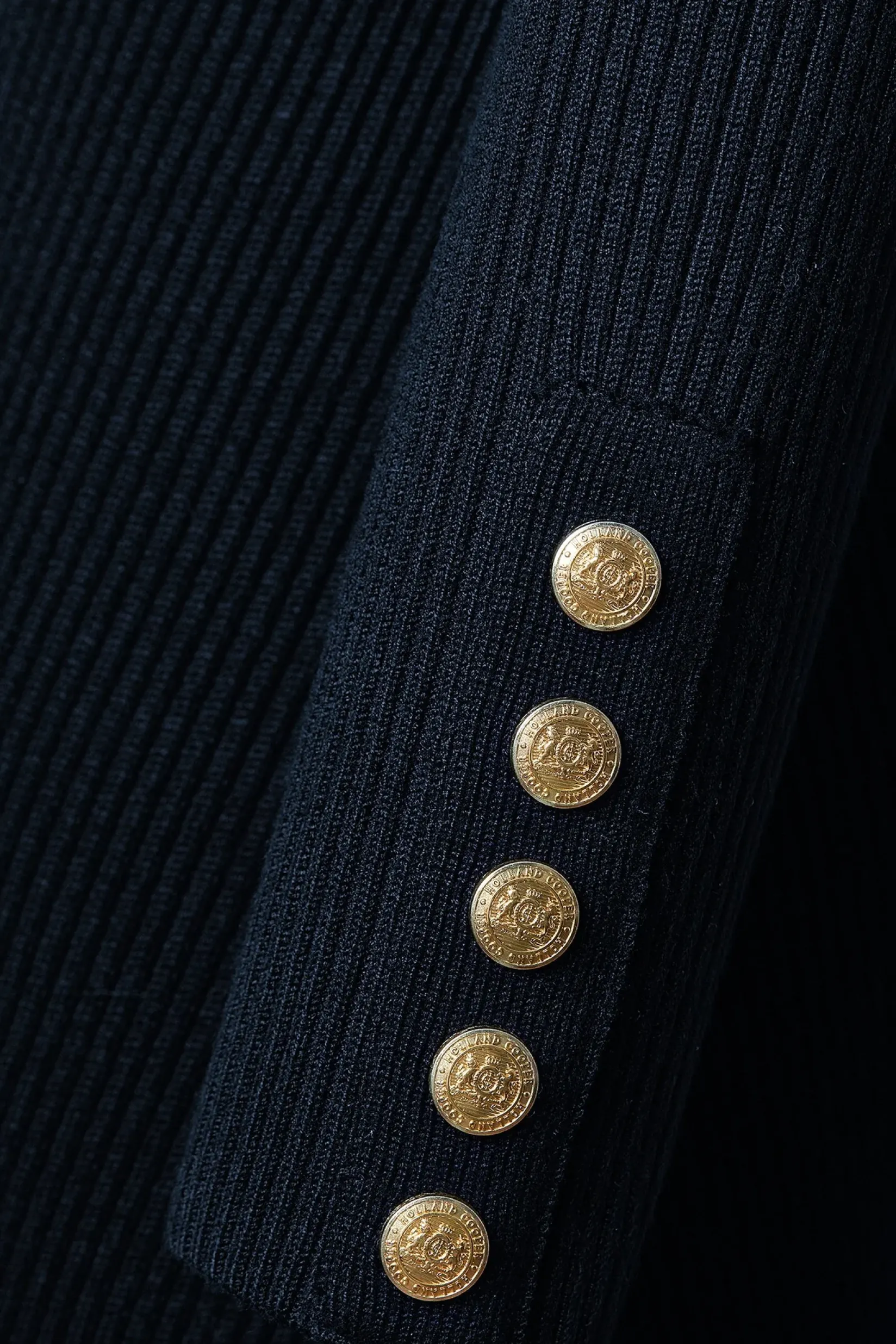 Holland Cooper Gifts For Her|Dresses-Kensington Midi Jumper Dress Ink Navy