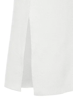 Holland Cooper Dresses|Knitwear-Kensington Sleeveless Dress Natural