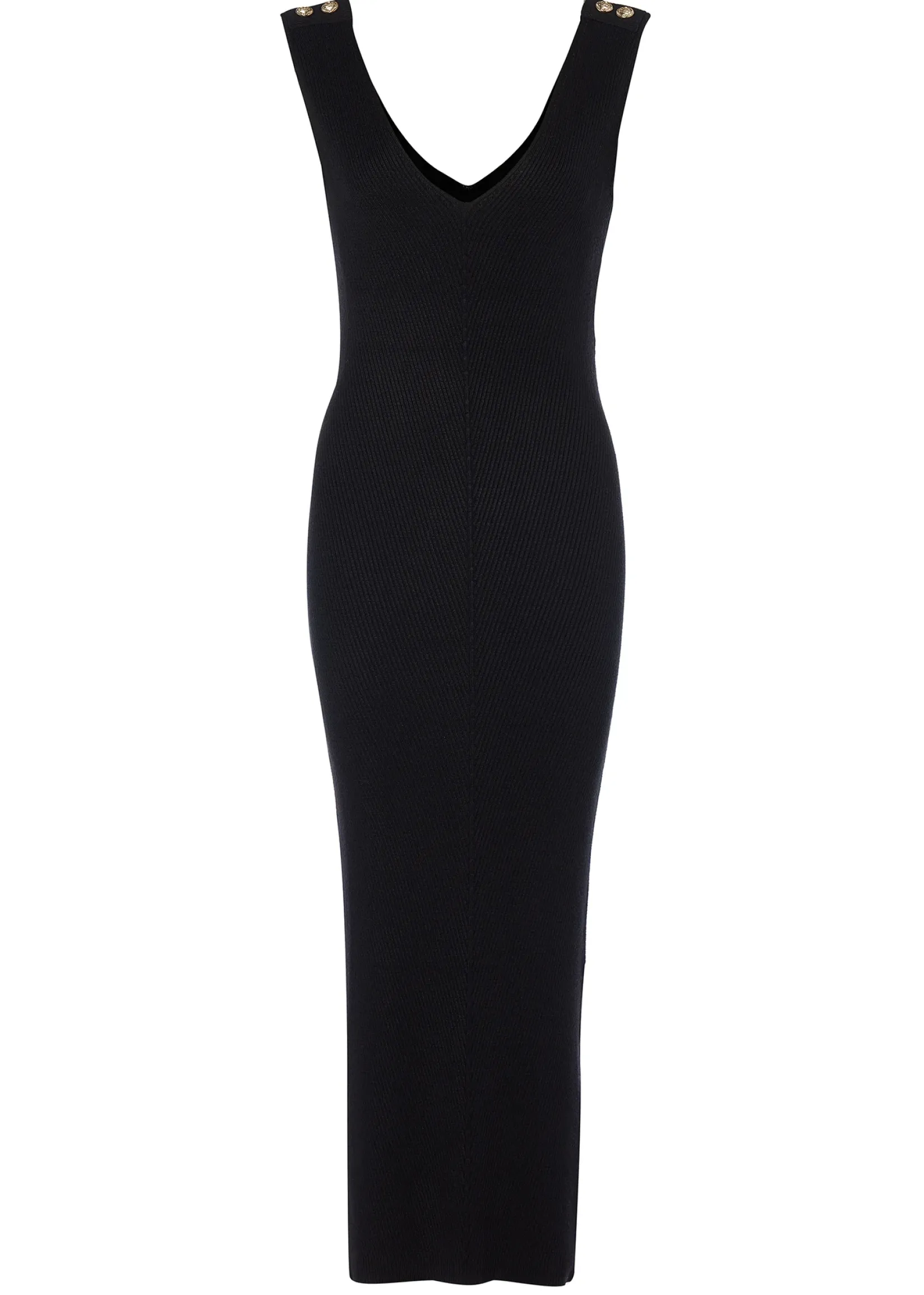 Holland Cooper Dresses|Knitwear-Kensington Sleeveless Dress Black
