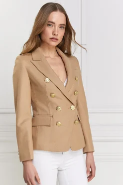 Holland Cooper Blazers|In Stock Tailoring-Knightsbridge Blazer Camel
