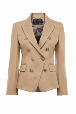 Holland Cooper Blazers|In Stock Tailoring-Knightsbridge Blazer Camel