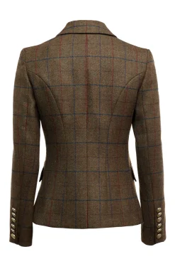 Holland Cooper Blazers|Jackets-Knightsbridge Blazer Glen Green