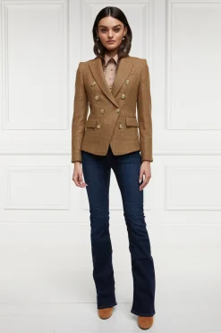 Holland Cooper Blazers|Jackets-Knightsbridge Blazer Tawny