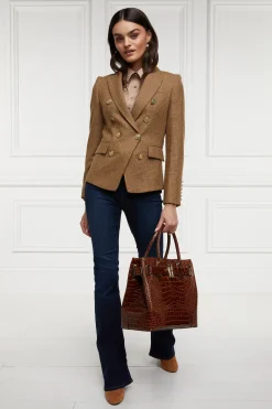 Holland Cooper Blazers|Jackets-Knightsbridge Blazer Tawny