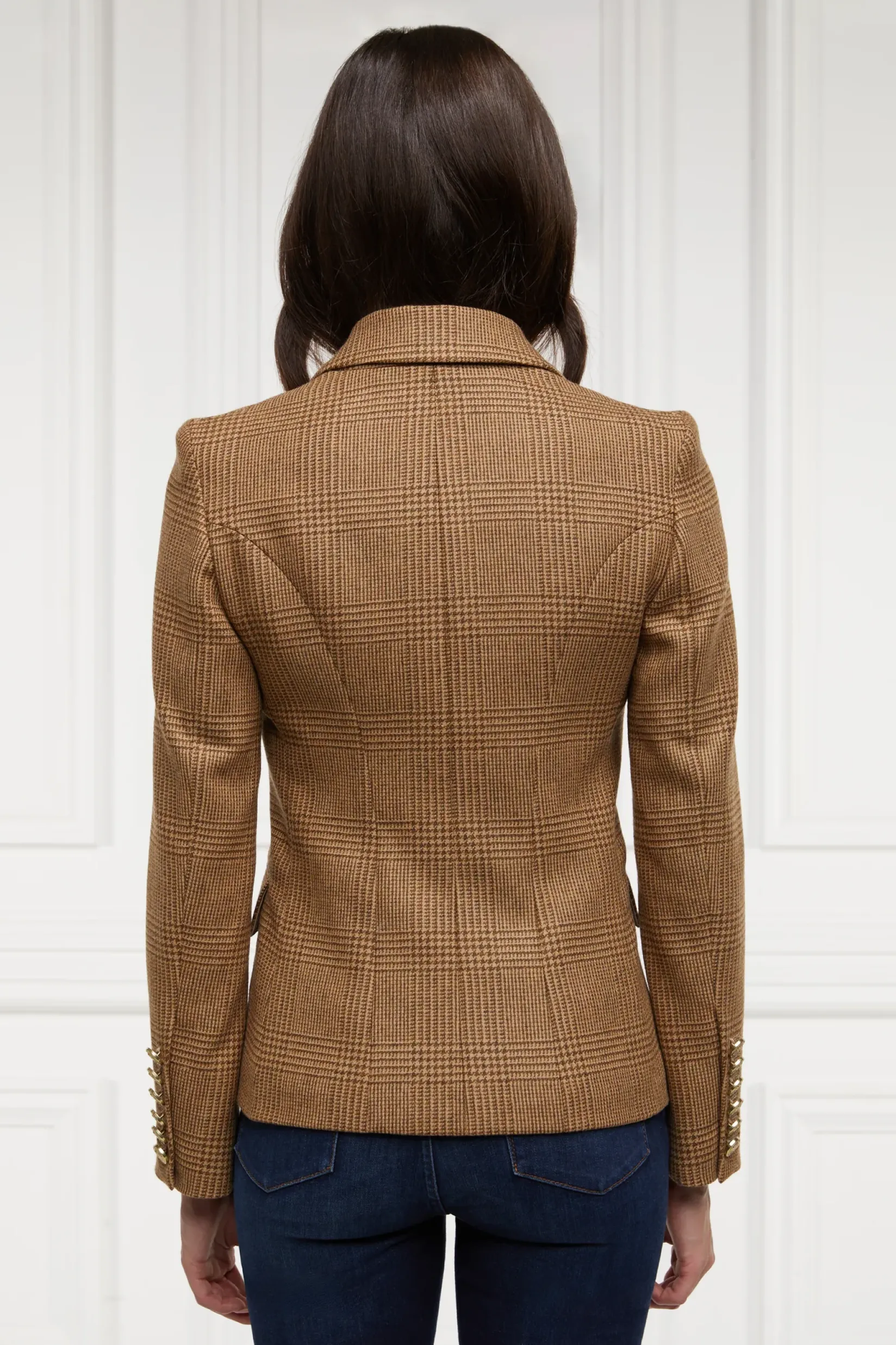 Holland Cooper Blazers|Jackets-Knightsbridge Blazer Tawny