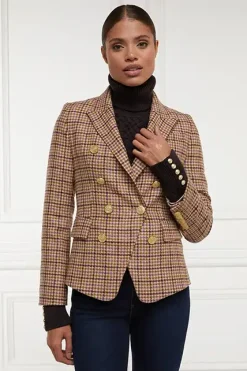 Holland Cooper Blazers|Jackets-Knightsbridge Blazer Sudeley Pink