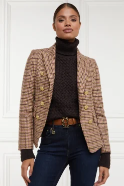 Holland Cooper Blazers|Jackets-Knightsbridge Blazer Sudeley Pink