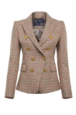 Holland Cooper Blazers|Jackets-Knightsbridge Blazer Charlton Tweed