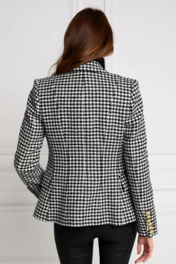 Holland Cooper Blazers|Jackets-Knightsbridge Blazer Houndstooth