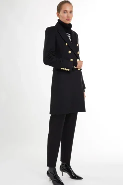 Holland Cooper Coats-Knightsbridge Coat Black